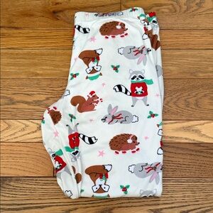 Women’s Pajamas with Animal Print Christmas